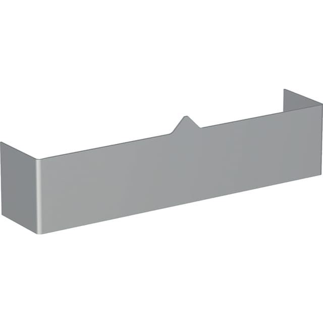 Geberit GE Abdeckung unten, zu Monolith Sanitärmodul für Wand-WC: mittelgrau, 243445JF1
