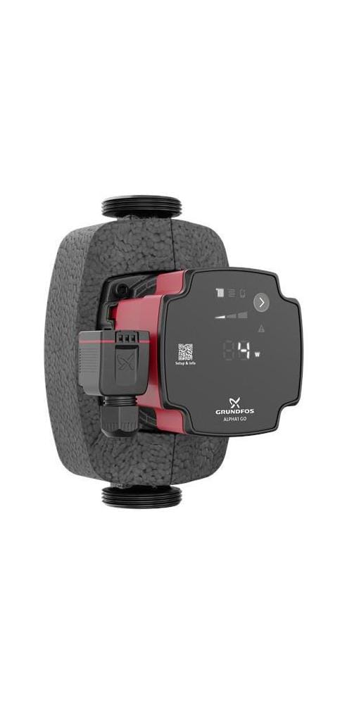 Grundfos Alpha1 GO 25-80 180 Niedrigenergiepumpe Klasse A mit Dämmschale 93074198