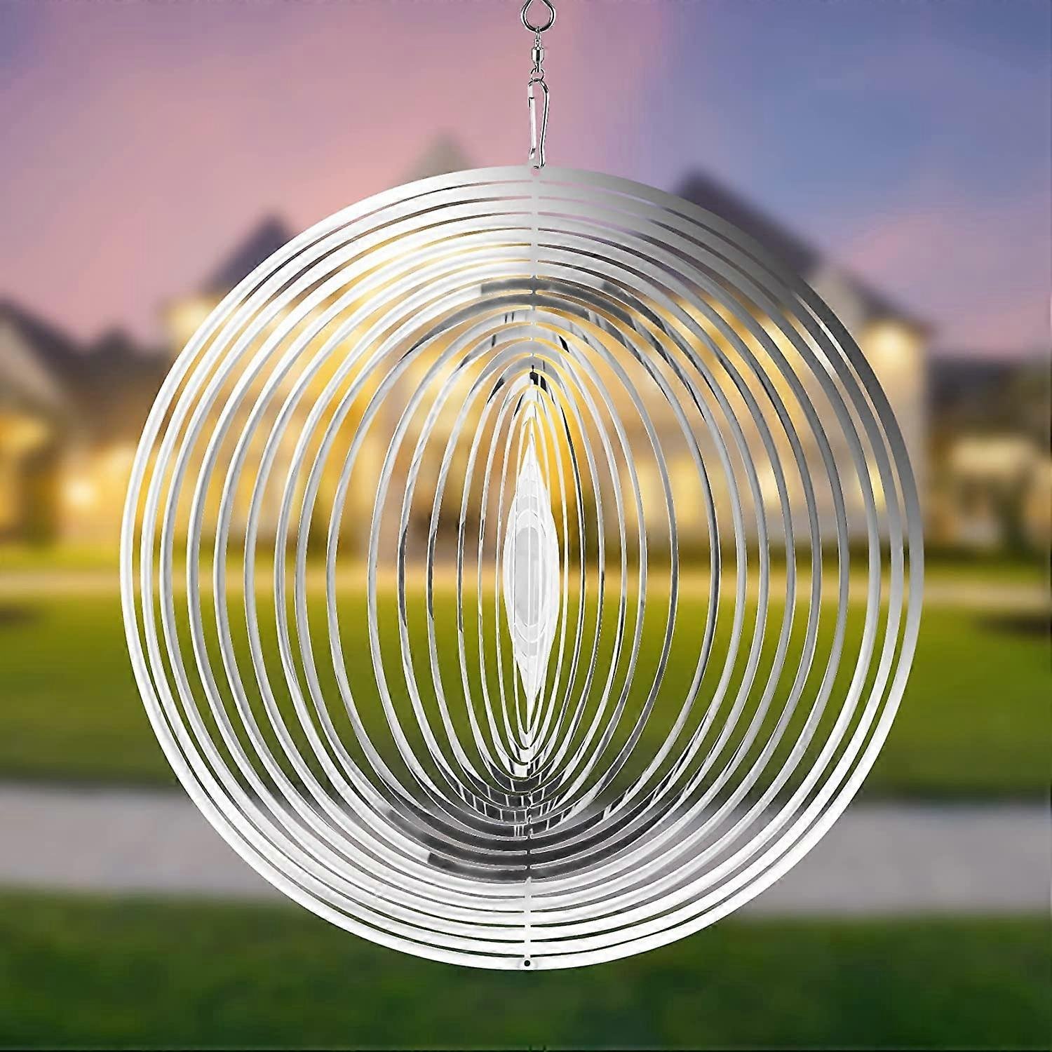 Carillons Éoliens Pour La Décoration De Jardin, Sculptures Cinétiques Suspendues En 3d, Art De Jardin En Métal, Décorations Extérieures Parfaites