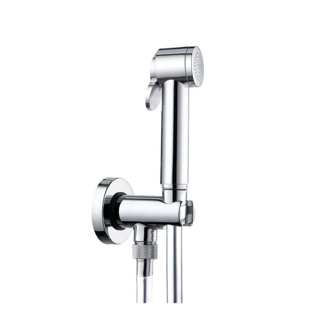 Ondyna - Pack douchette wc hygiénique encastré avec mitigeur new day, chromé