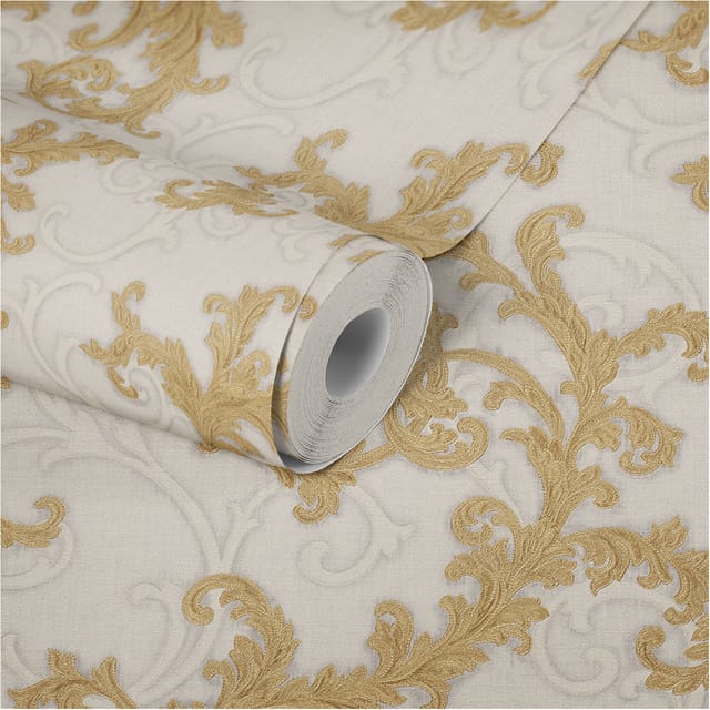 As Creation Tapeten Kollektion Versace home 2 962314 - grau
