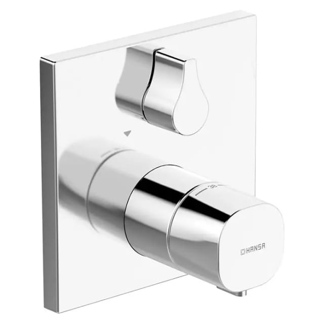 Hansa Fertigmontageset HANSALIVING für Brause-Thermostat-Batterie, DN 15 verchromt 81139562