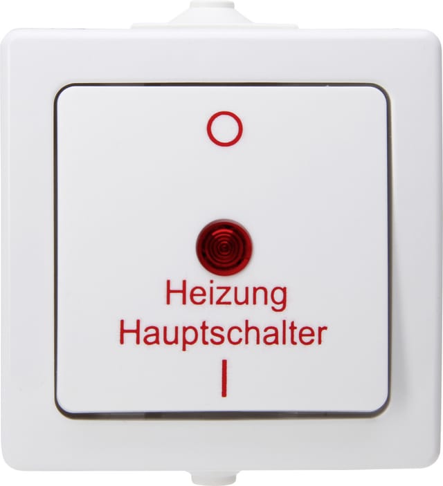 Kopp - Feuchtraum Heizungshauptschalter Nautic, arktisweiß, 565302003