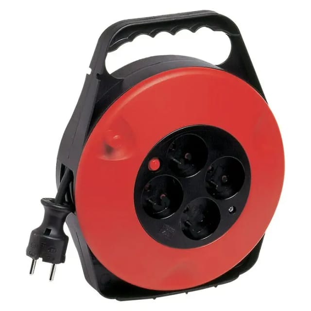 REV - 008818 Kabeltrommel 10.00 m Schutzkontakt-Stecker