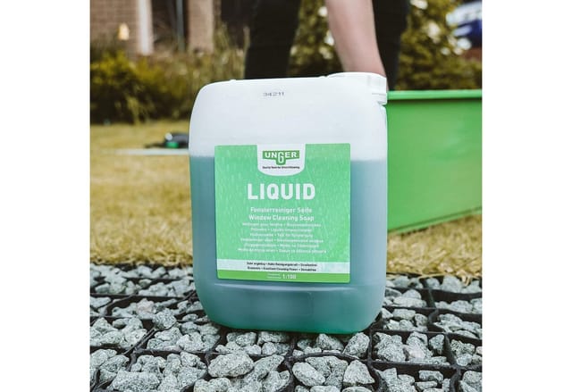 Ungers Liquid Reinigungsmittel zur Fensterreinigung, 5 l, Putzmittel Fenster