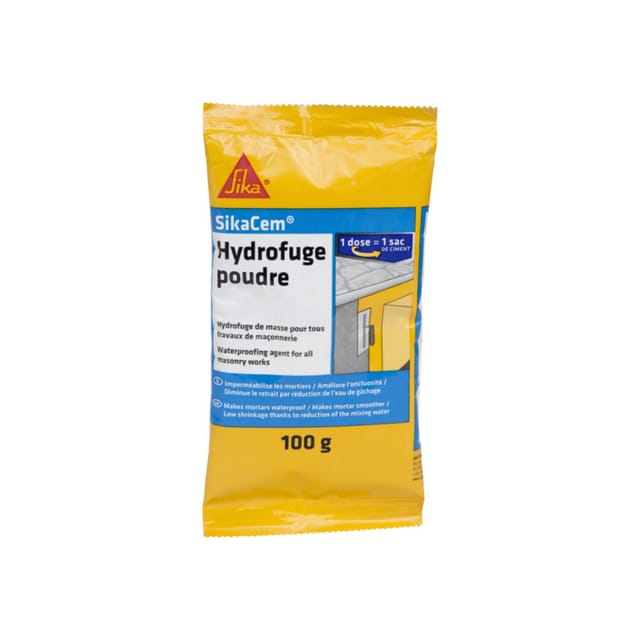 Beton- und Mörtelabdichtungszusatz SIKA SikaCem Waterproof Powder - 100g