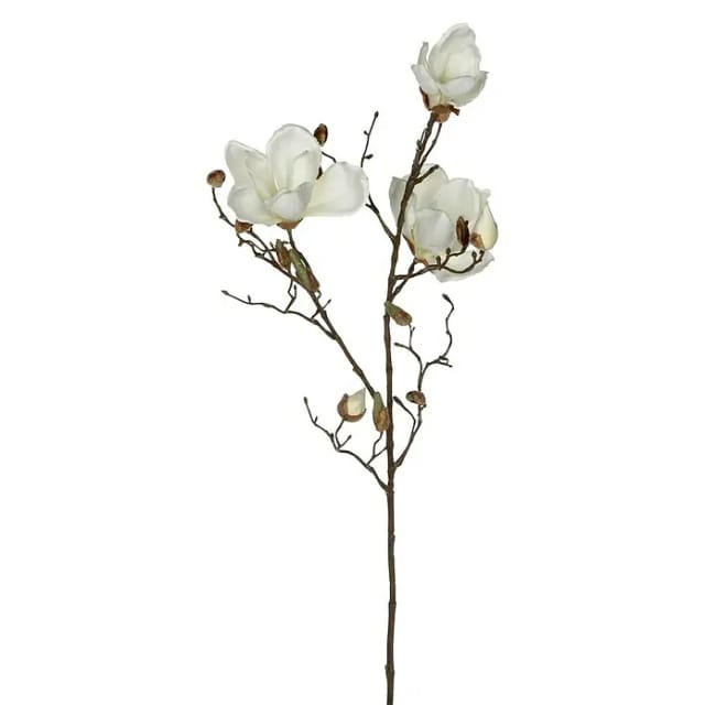 Mica künstliche Magnolia weiß, 88 cm Kunstpflanzen