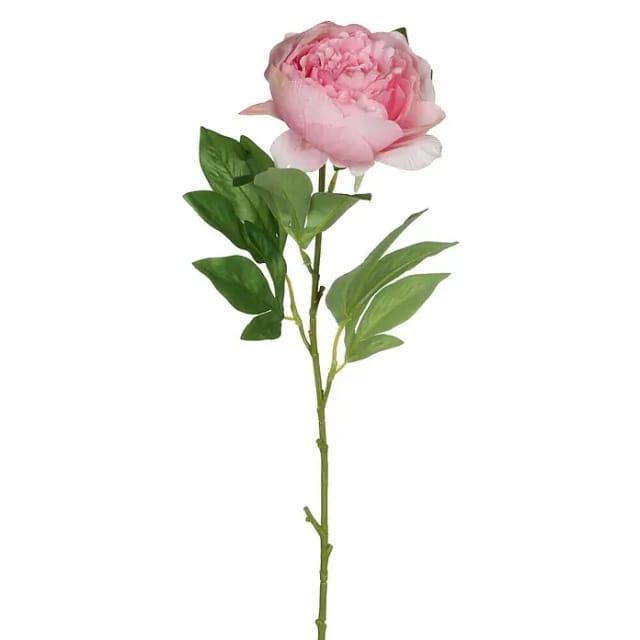 Mica künstliche Pfingstrose rosa 76 cm Deko Pflanze Einzelblume