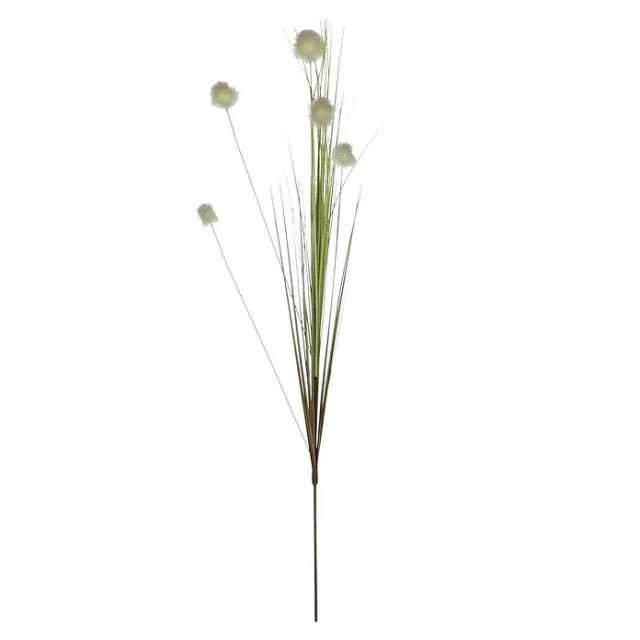 Mica künstliches Gras weiß 84 cm Kunstpflanzen