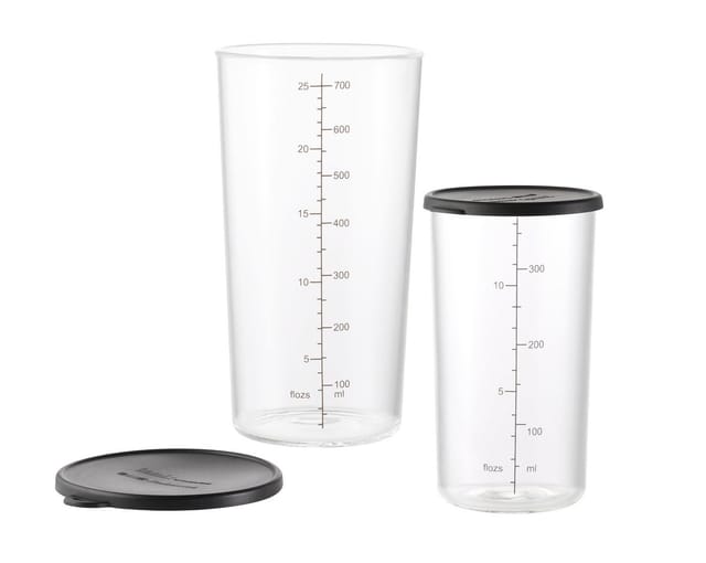 Becherset Glas zu Zauberstab 700 und 400 ml