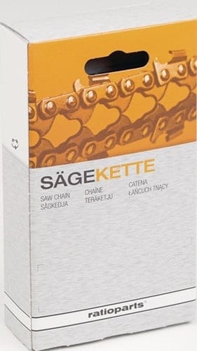 Ratioparts - Ersatzkette Schienenlänge 38 cm Treibgliederstärke 1,5 mm 65 St.