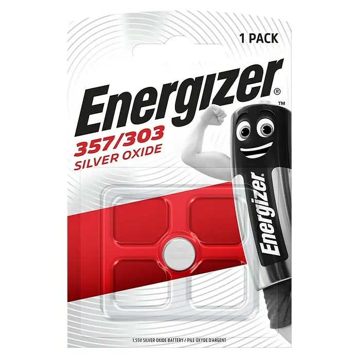 Energizer - Knopfzelle 357 1.55 v 1 St. 150 mAh Silberoxid SR44