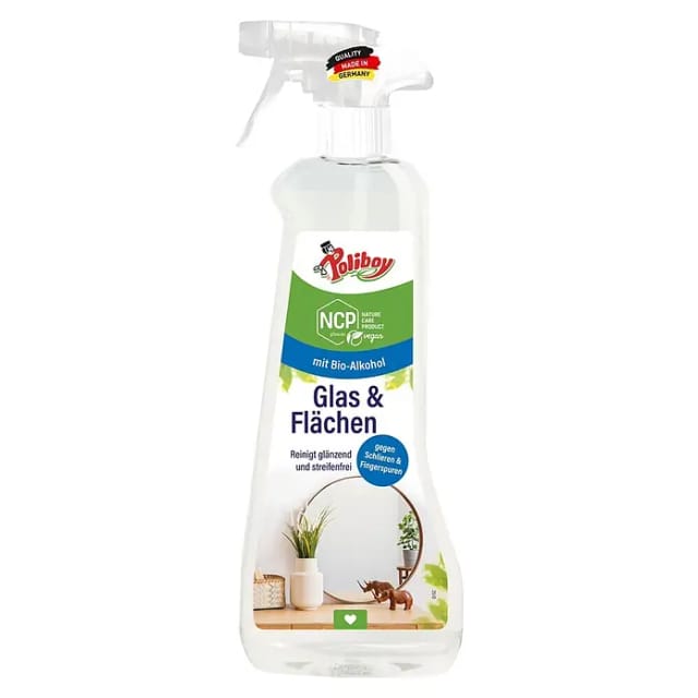 Bio Glas und Flächenreiniger 500 ml Reiniger - Poliboy