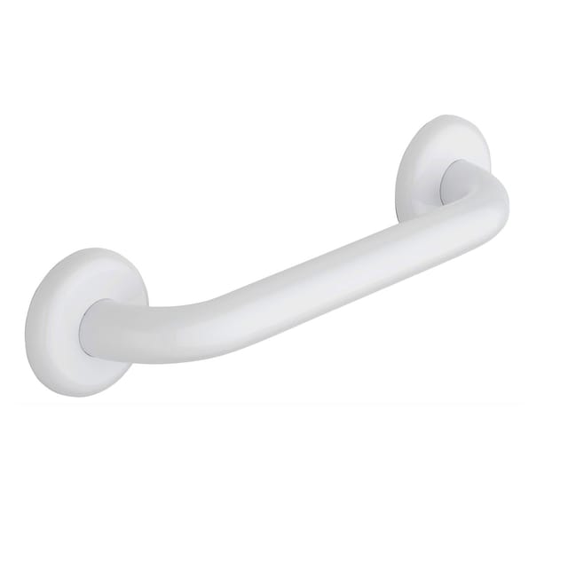 Haltegriff Menschen mit Behinderungen Duschstange für den Bad aus Stahl weiss 30 cm
