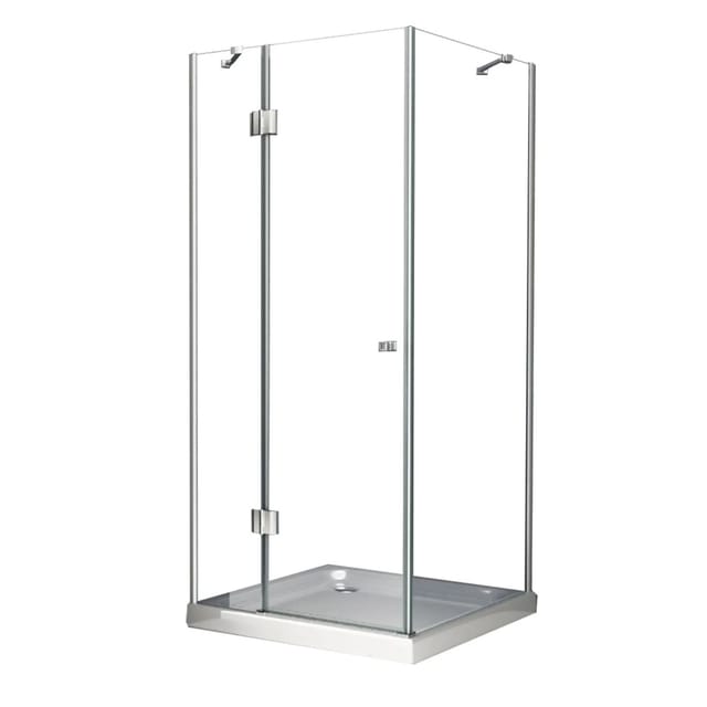 Duschkabine recreo 90 x 90 x 190 cm - Klarglas