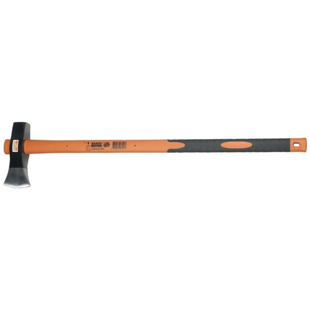 Bahco - Spaltaxt mit Fiberglasstiel und einseitig flach, 900 mm, 3,55 kg