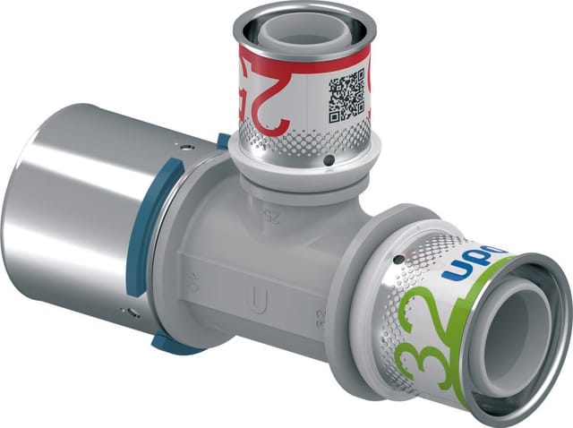 S-Press T-Stück reduziert ppsu 40-25-32 - Uponor