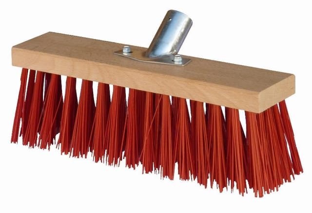 Straßenbesen 31 cm pvc rot Mercier 840