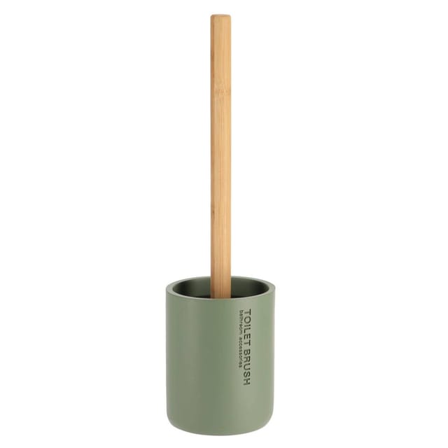 Polyresin wc bürste - kaki bambus Tendance