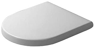 Duravit - starck 3 WC-Sitz weiß, Scharniere Edelstahl 0063810000