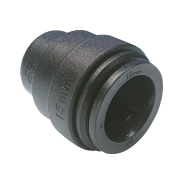 John Guest Speedfit - jg Speedfit Steckverbinder Endkappe ø 15 mm, pm metrisch - für Druckluft und Flüssigkeiten