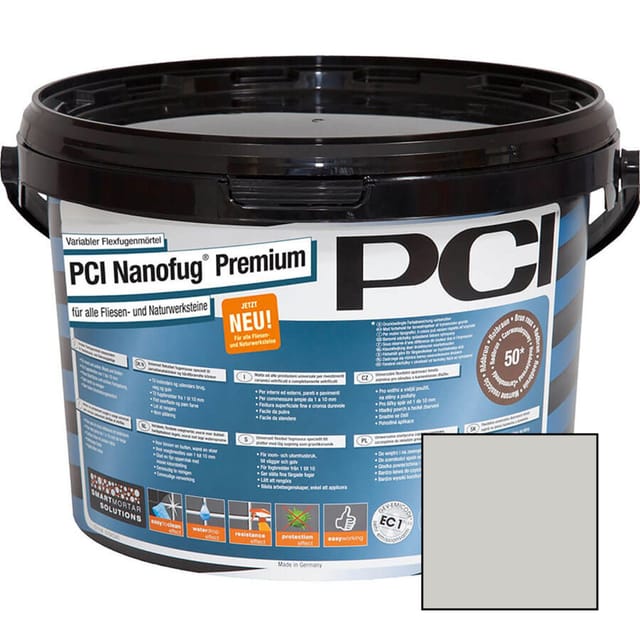 PCI - Nanofug Premium 5kg Flexfugenmörtel Nr. 21 hellgrau