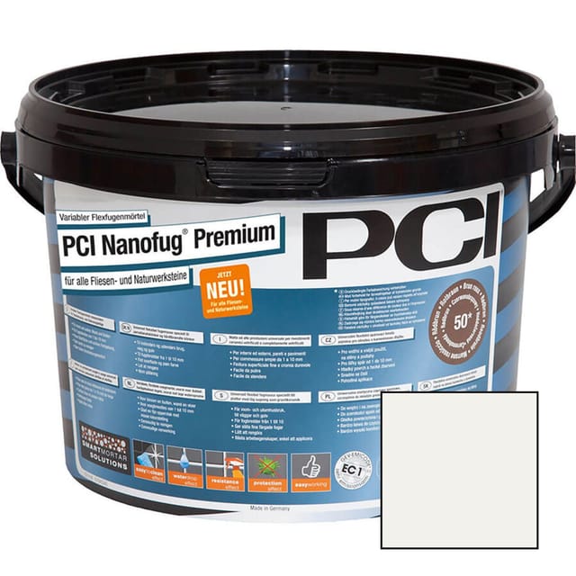 PCI - Nanofug Premium 5kg Flexfugenmörtel Nr. 23 lichtgrau