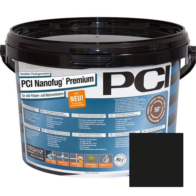 PCI Nanofug Premium Flexfugenmörtel 5kg Schwarz