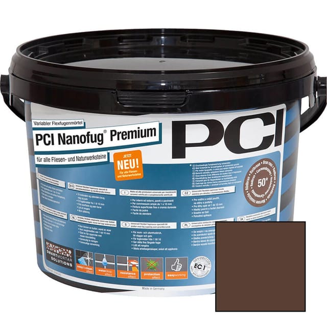 PCI - Nanofug Premium 5kg Flexfugenmörtel Nr. 41 dunkelbraun
