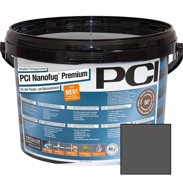 PCI Nanofug Premium Flexfugenmörtel 5kg Anthrazit