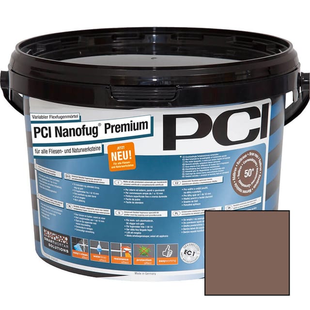 PCI - Nanofug Premium Flexfugenmörtel 5kg Mittelbraun