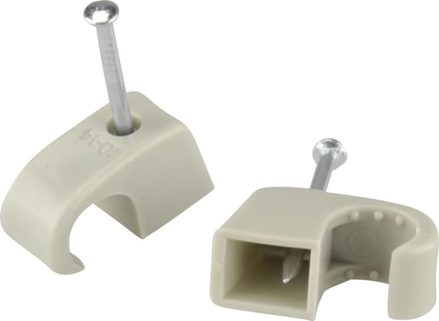 Expressschelle 10-14mm grau 75x Nagelschellen