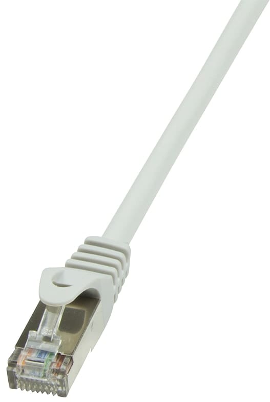 Logilink - CP1072S RJ45 Netzwerkkabel, Patchkabel cat 5e f/utp 5.00 m Grau 1 St.