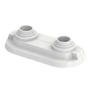Doppelrosette hrdb 50 für Rohr d=14, 16, 17, 20mm - Flamco