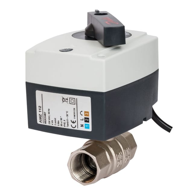 Danfoss motorischer Kugelhahn AMZ112 2-Wege, DN 20, 24Vac, Auf/Zu
