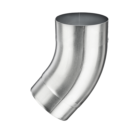 Gromo - grömo® Verzinkter Rohrbogen 40° ø80 mit Einzug, 50010