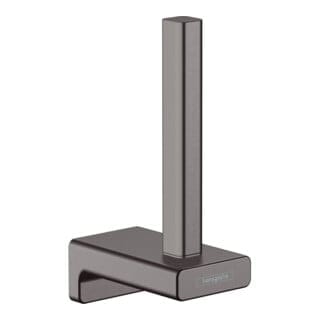AddStoris - Ersatzpapierrollenhalter Chrom schwarz gebürstet 41756340 - Hansgrohe