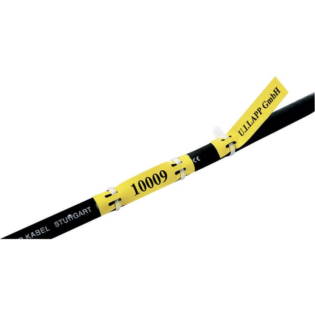 Lapp - 83254750 LFL2H ye/wh Kabel-Etikett Fleximark 35 x 9 mm Farbe Beschriftungsfeld: Gelb Anzahl Eti