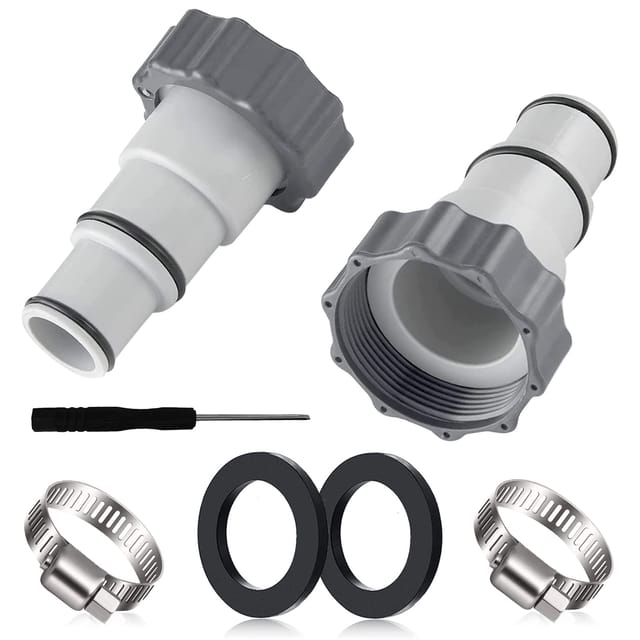 Schwimmbadschlauchadapter A, Schwimmbadschlauchadapter, Schwimmbadanschluss Mit Innengewinde, 32/38-mm-schlauchadapter, Kompatibel Mit Intex-schwimmbecken