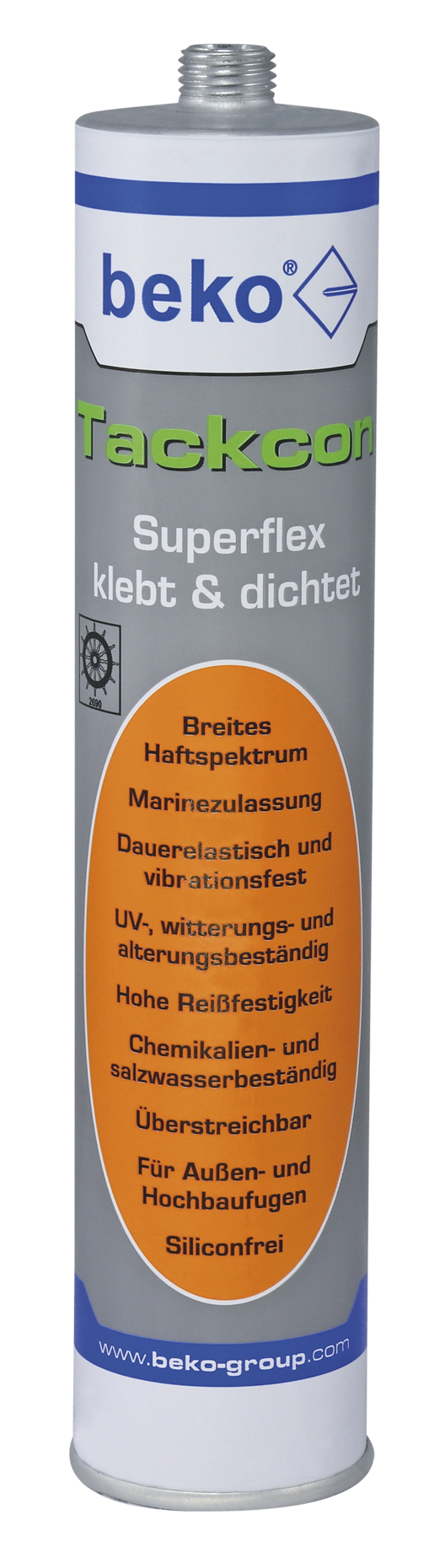 Tackcon Superflex Kleber 310ml schwarz 2403102 - Beko