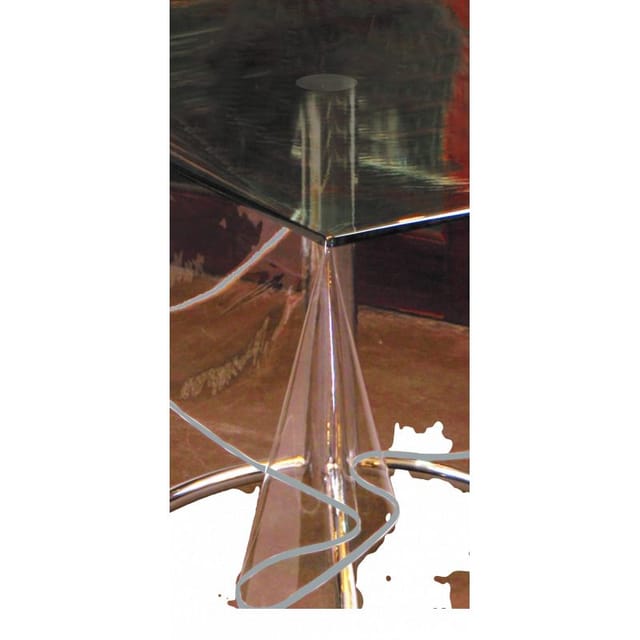 Univers D � Cor - Tischdecke Crystal alle Größen - Rechteck 140 x 240 cm - transparent - multicolore