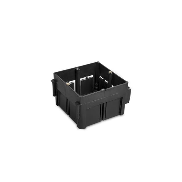 Abzweigdose Universal Einbau 65x65x45 mm Schwarz