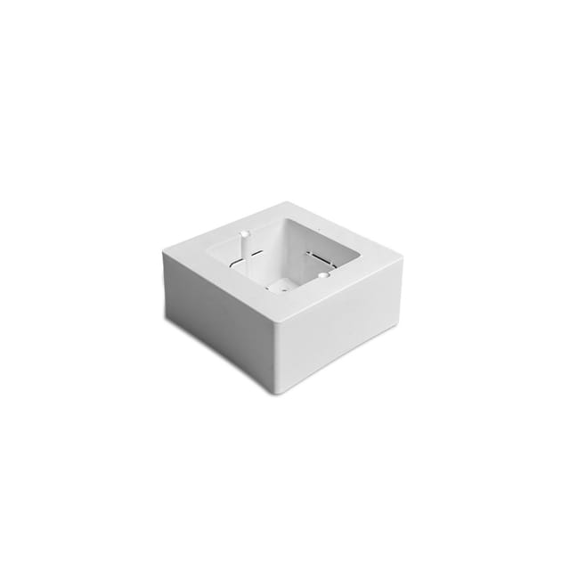 Aufputzdose Universal Aufbau 92x92x42mm Weiß
