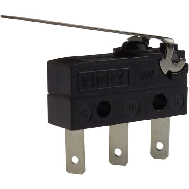 Zippy - SW-05S-03B0-Z Mikroschalter SW-05S-03B0-Z 250 v/ac 6 a IP67 tastend 1 St.