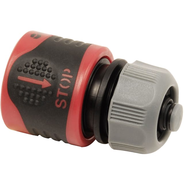 Toolcraft - TO-4850088 Kunststoff Schlauch-Verbindungsstück 13 mm (1/2') ø Wasserstop