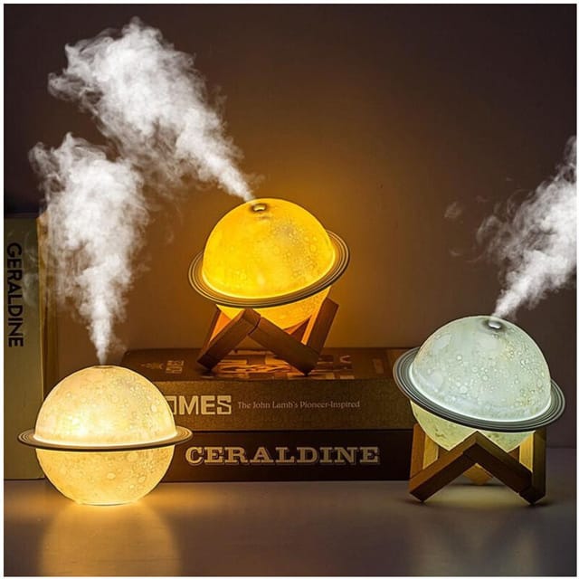 Trade Shop Traesio - Trade Shop - luftbefeuchter diffusor aromatherapie tischlampe led ultraschall mond -