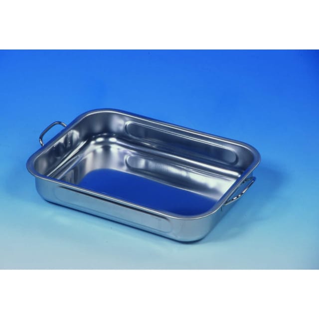 Vierkantpfanne 40 cm Edelstahl rostfrei 18/10