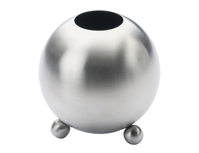 Metrox Wasserverdunster Edelstahl Kugel, Füllmenge 900 ml, Raumklima, 12 cm