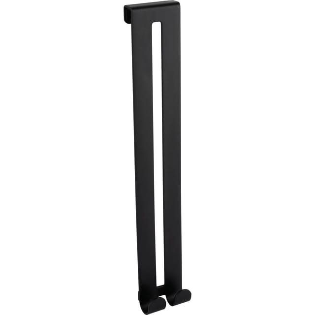 Technik Team - Handtuchhaken für Duschwand Heros, Handtuchhaken Dusche mit 2 Haken, Höhe 308mm, Stahlhaken für 8mm Duschwand