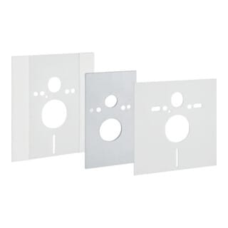 Zubehör - Abdeckplatte mit Schalldämmungsset, für das Duofix Element für Wand-WC 115.396.00.1 - Geberit